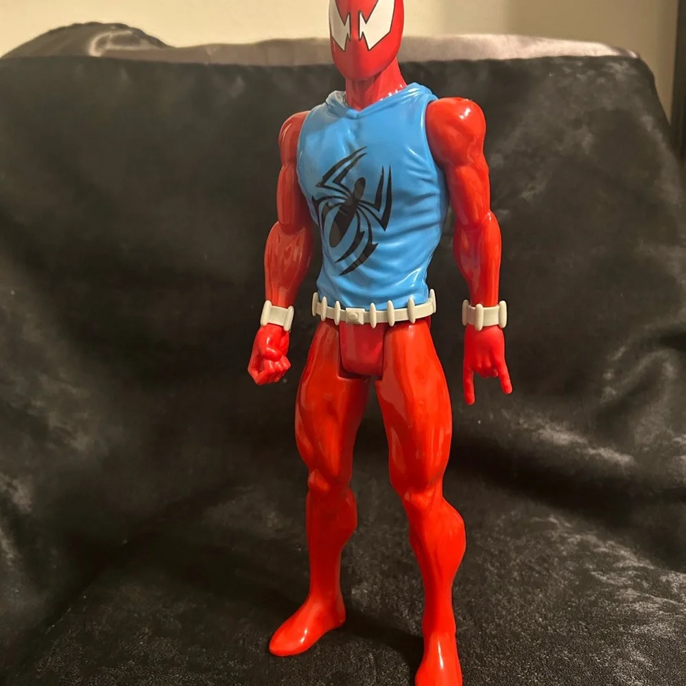 Scarlet Spider Man, Black Panther, Green Goblin & Power Ranger Ninja Steel Gold